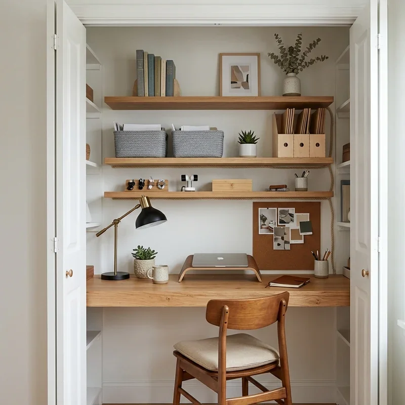 Closet Office Ideas