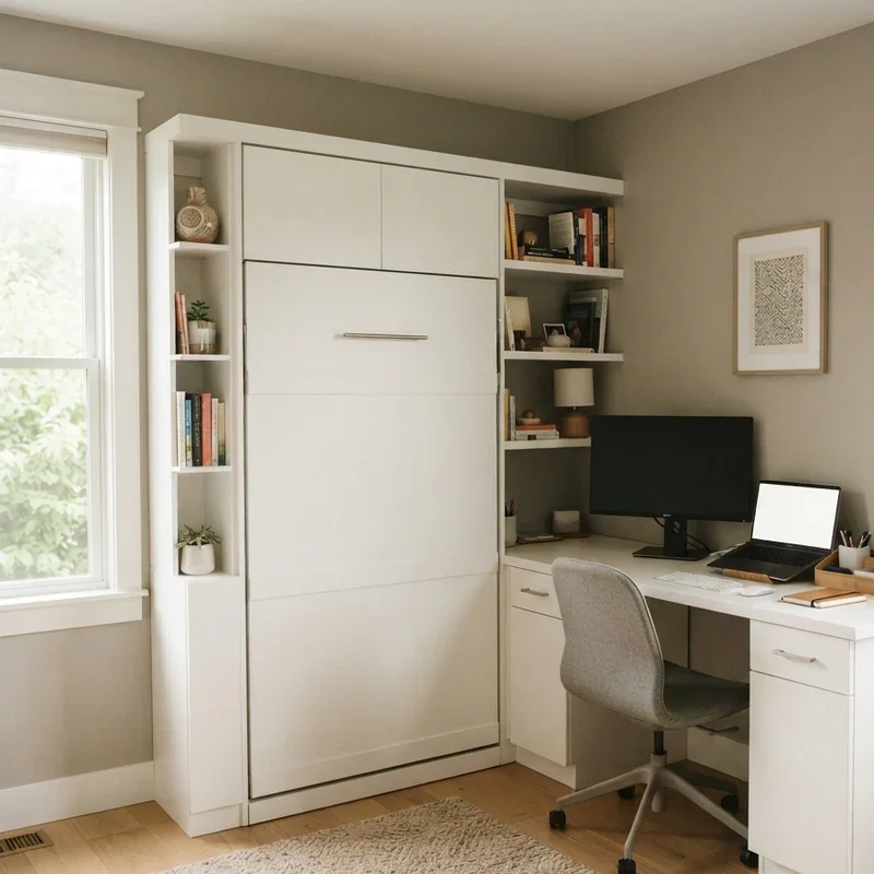 Home Office Ideas With Murphy Bed