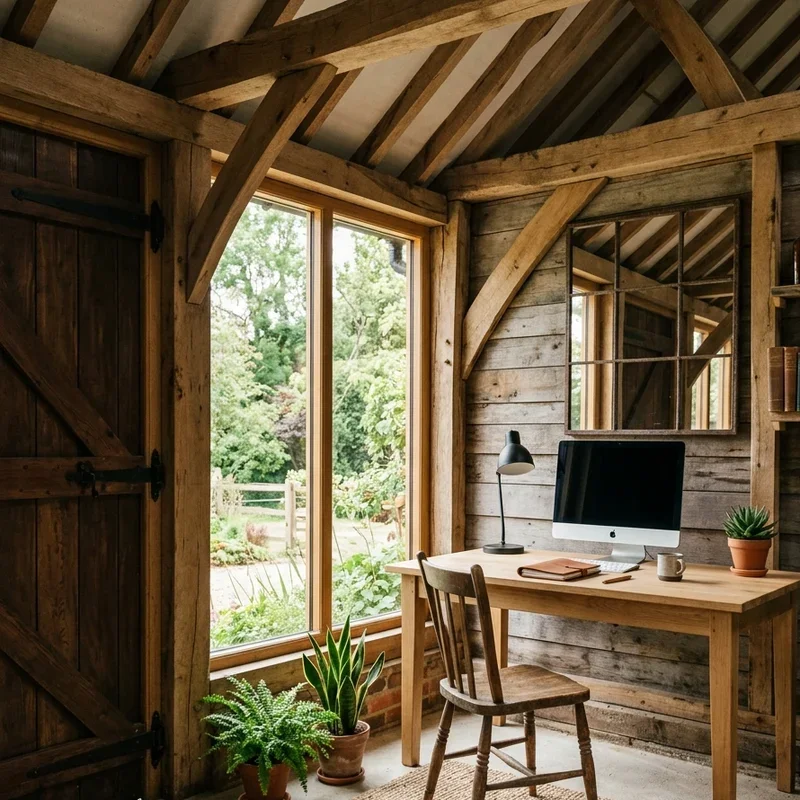 15 Barn Office Ideas for Rustic and Productive Workspaces