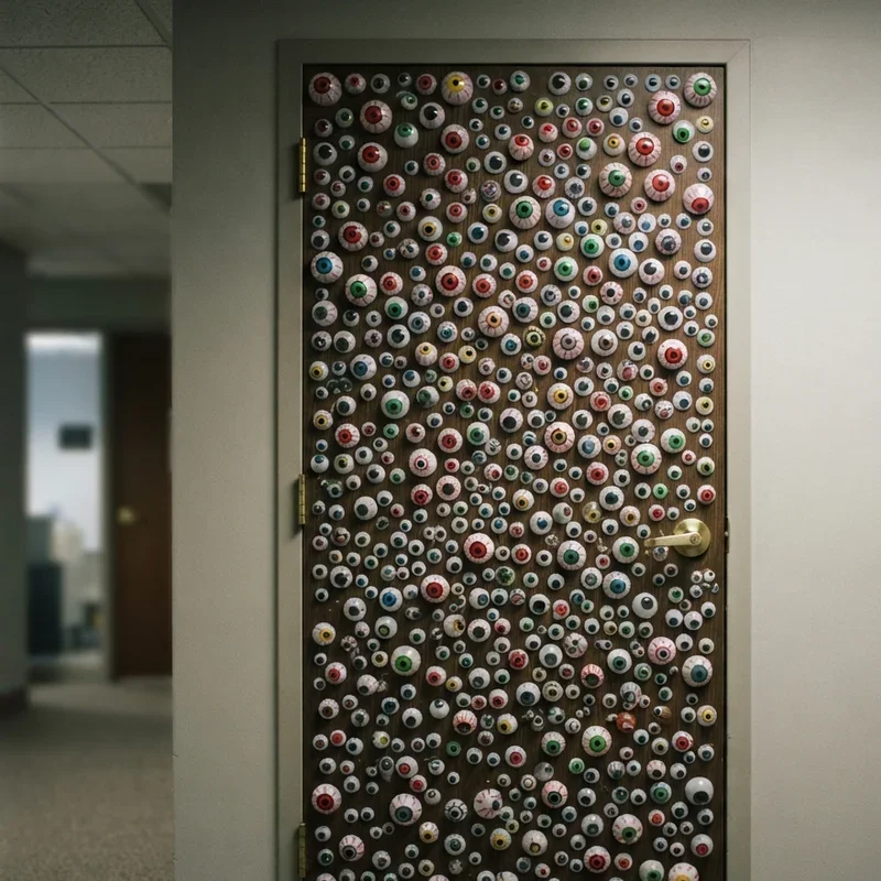 Halloween Office Door Ideas