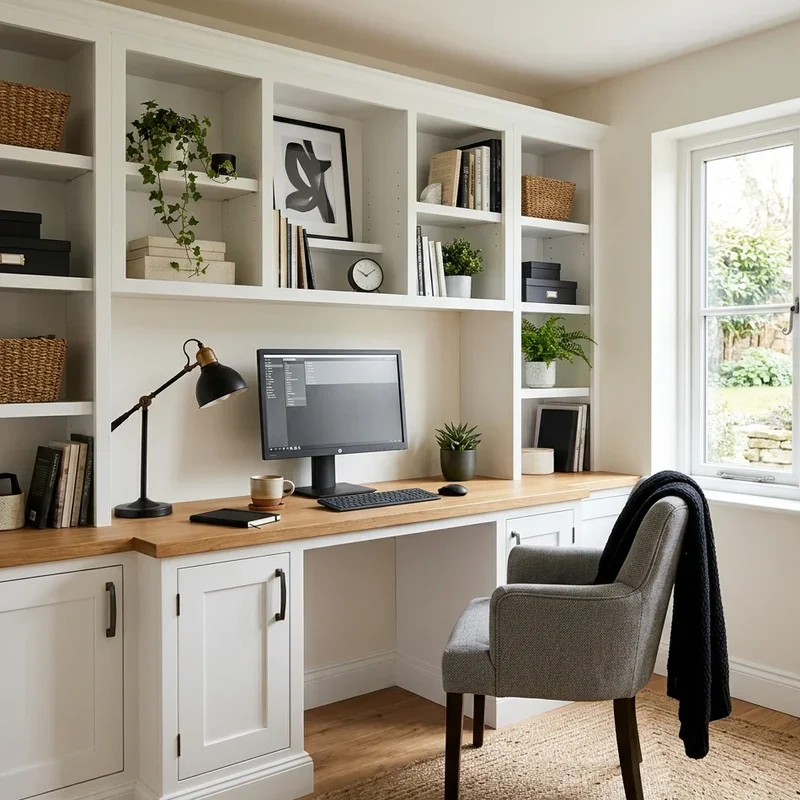 Black and White Home Office Ideas