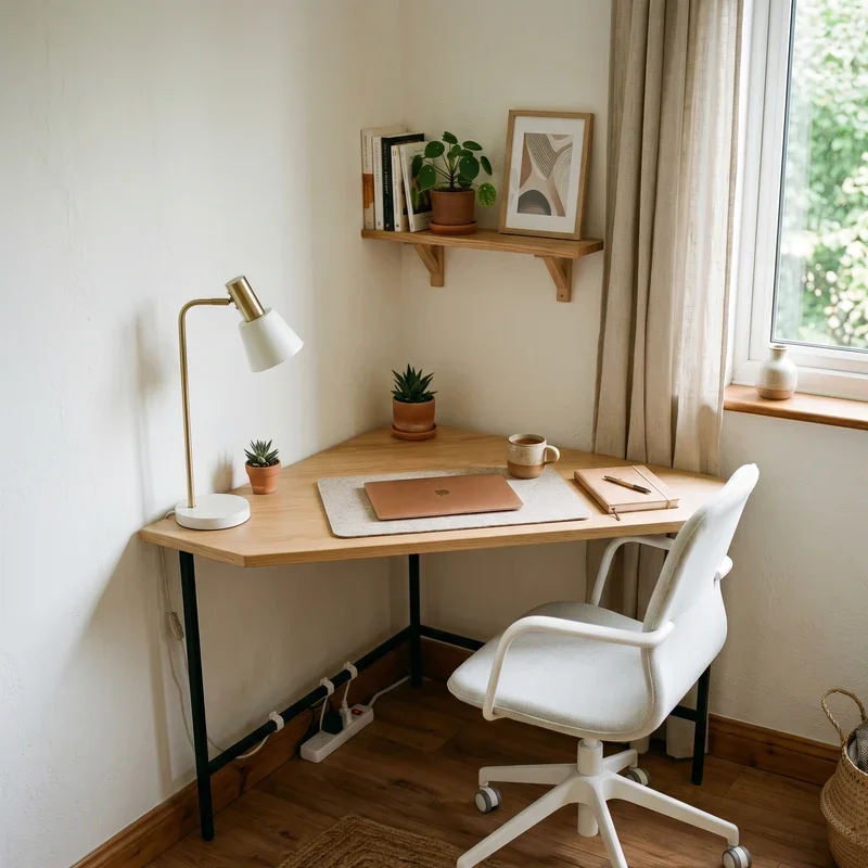 Home Office Corner Desk Ideas