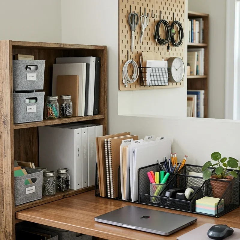 Office Organizing Ideas