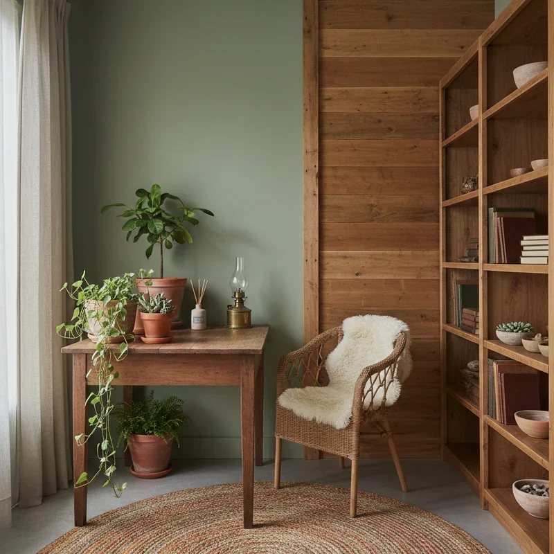 Small Rustic Office Ideas