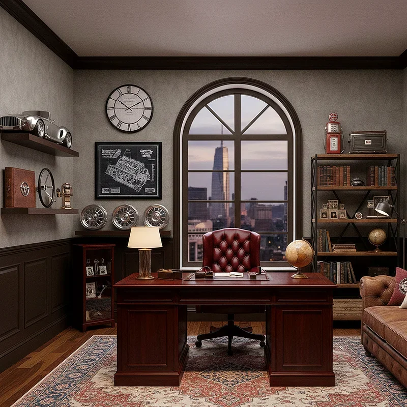 Masculine Office Ideas