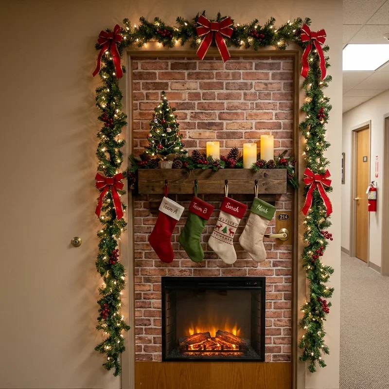 Christmas Office Door Decorating Contest Ideas