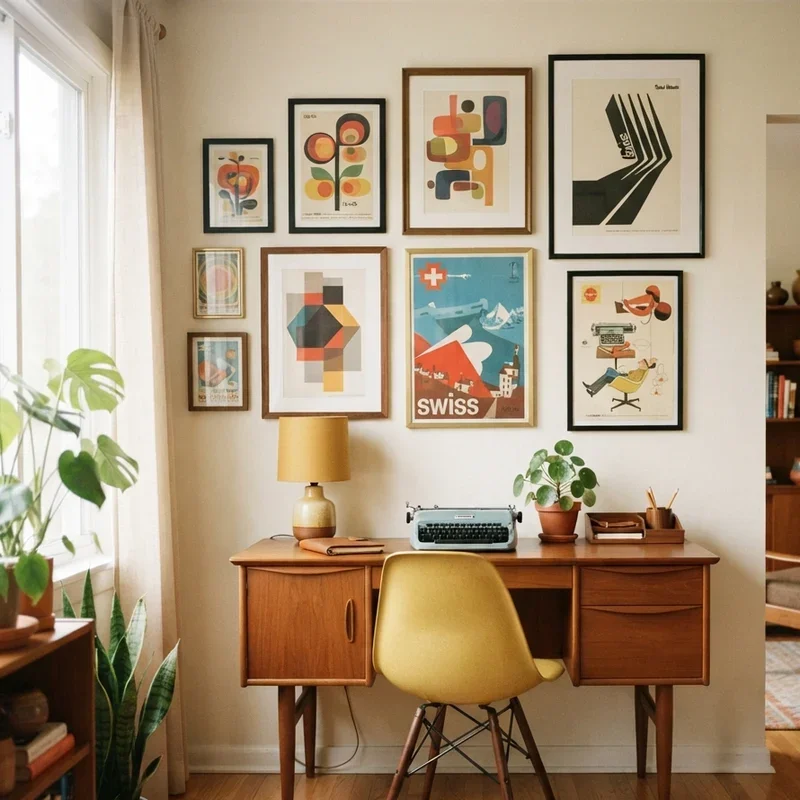 Mid Century Modern Home Office Ideas