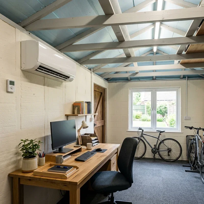 Garage Office Ideas