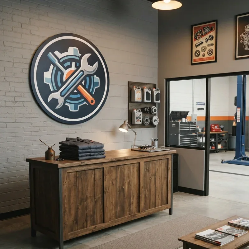 Mechanic Shop Office Ideas