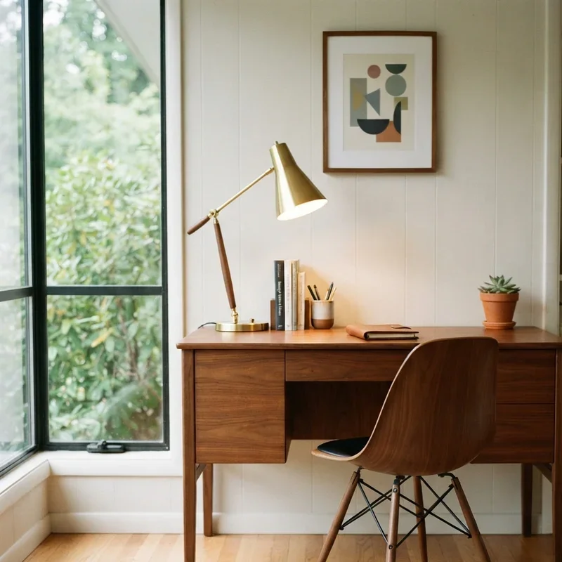 Mid Century Modern Home Office Ideas
