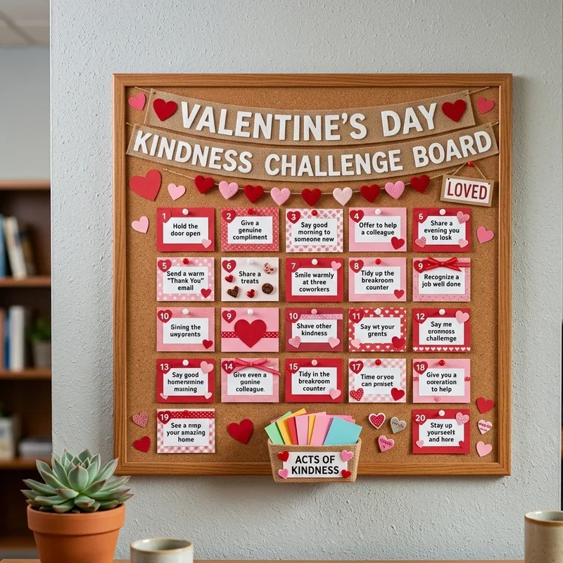 Valentine’s Day Workplace Bulletin Board Ideas