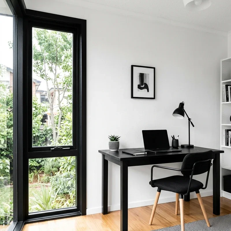 Black and White Home Office Ideas
