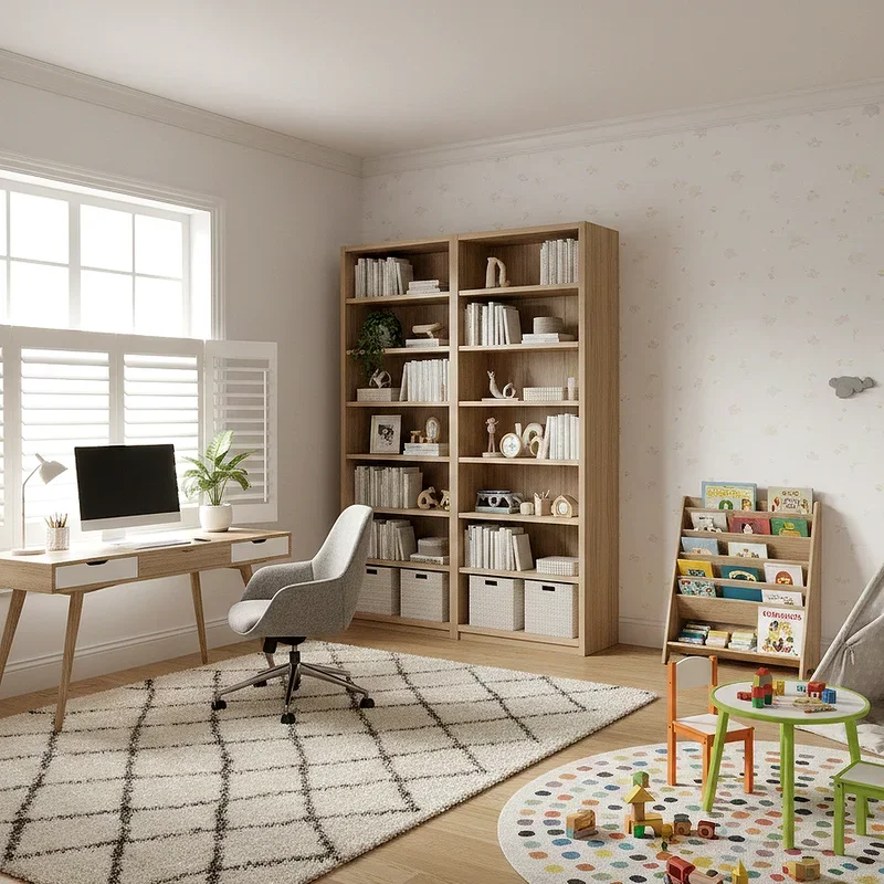 Office and Playroom Combo Ideas