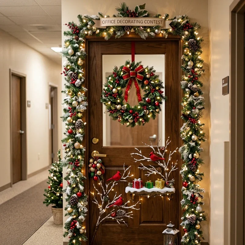 Christmas Office Door Decorating Contest Ideas
