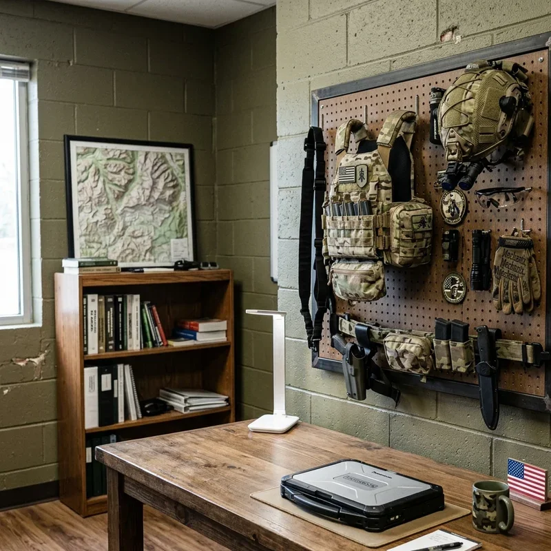 Military Office Decorating Ideas