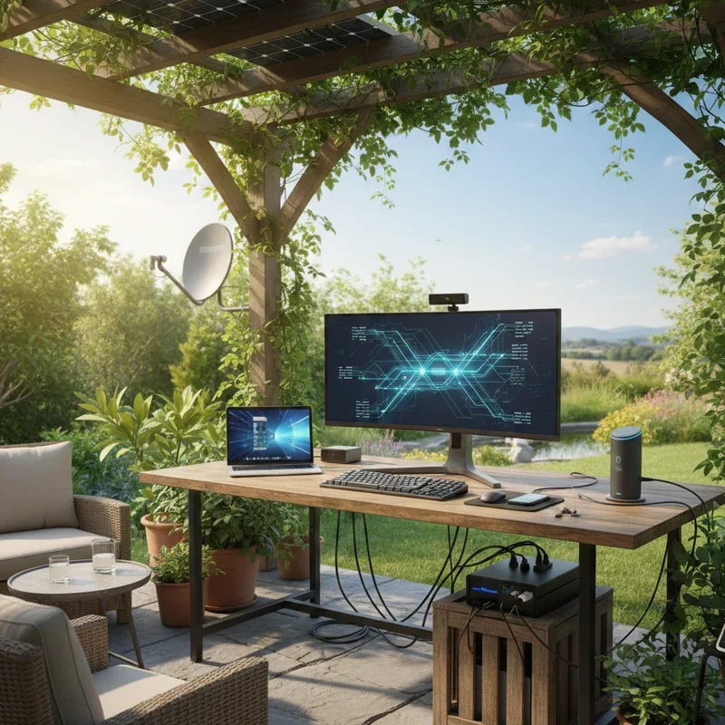 Patio Office Ideas