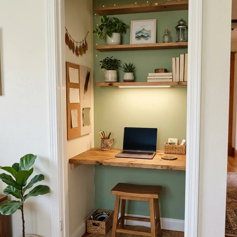 Closet Office Ideas