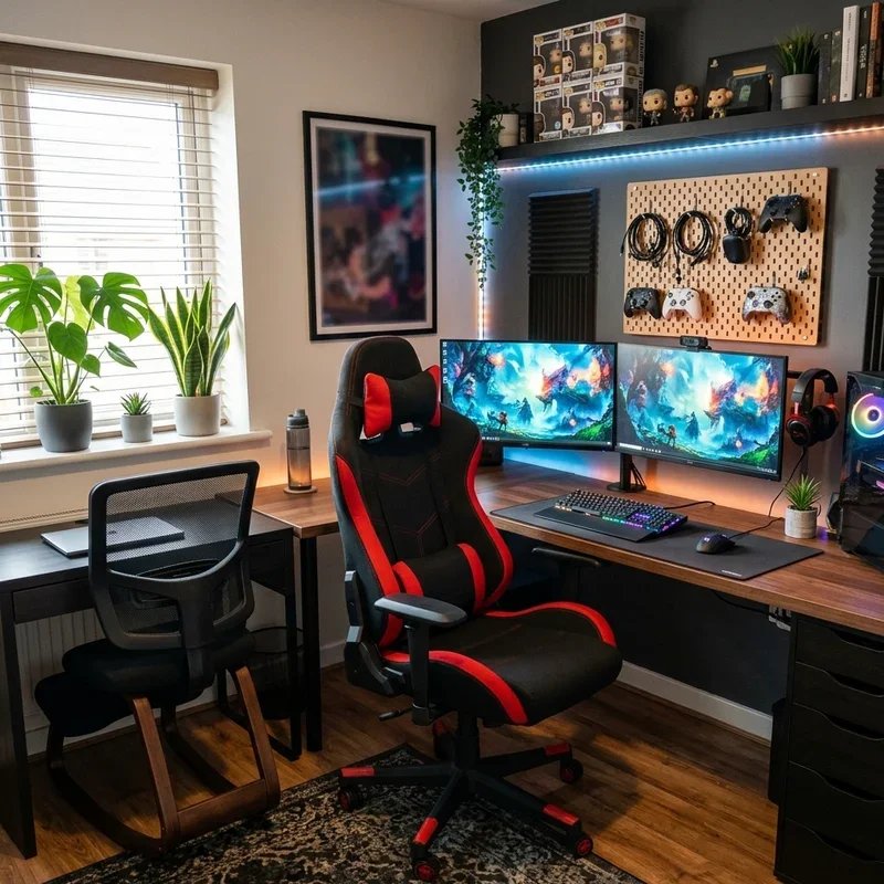Gaming Room/Office Ideas
