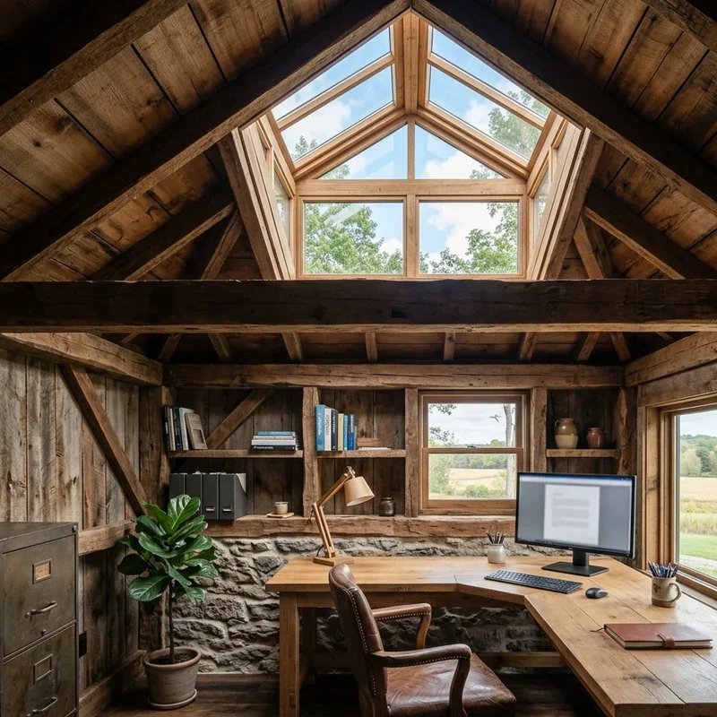 Barn Office Ideas