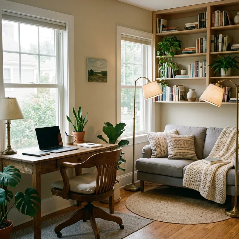 Home Office with Couch Ideas