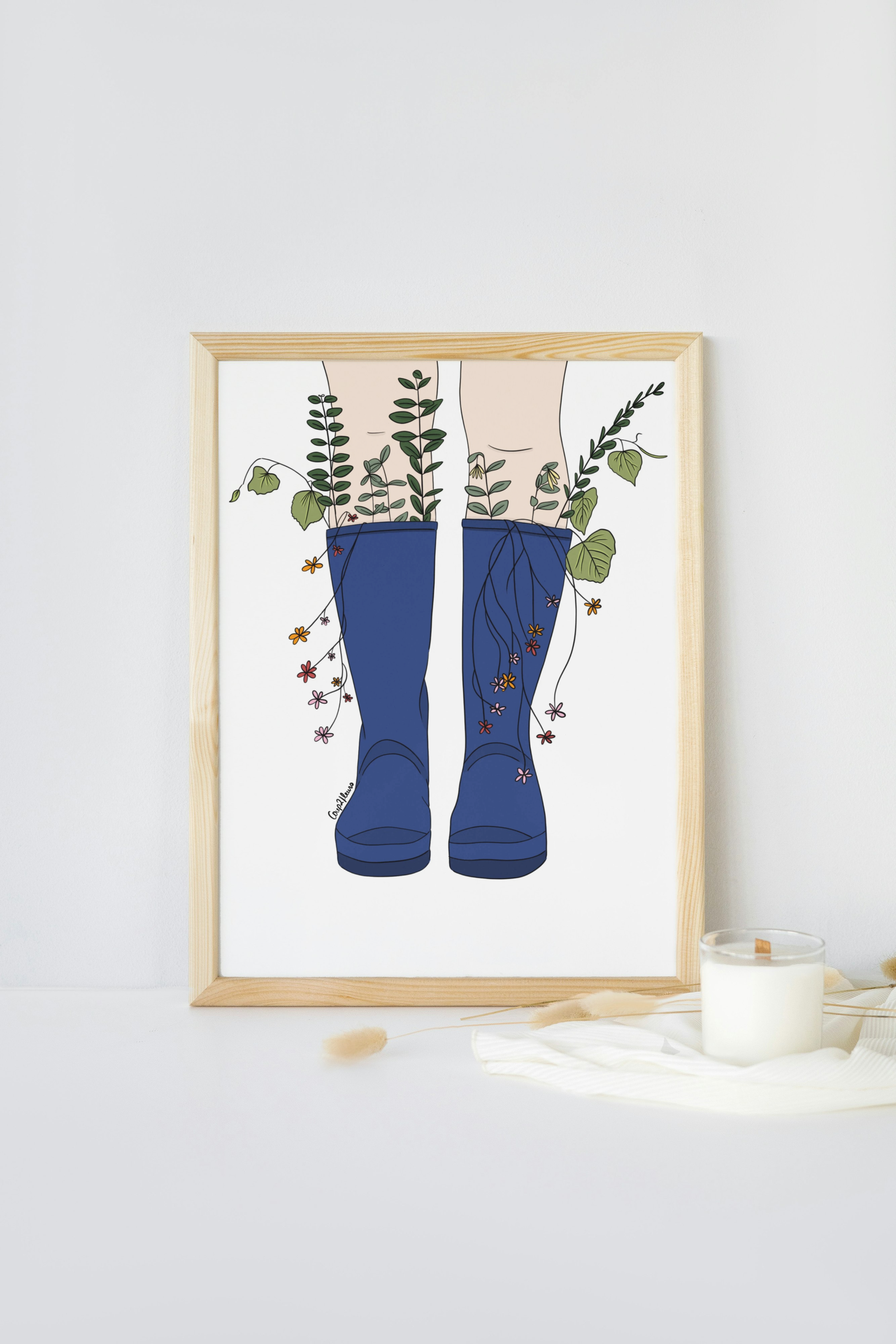 Affiche "Bottes"
