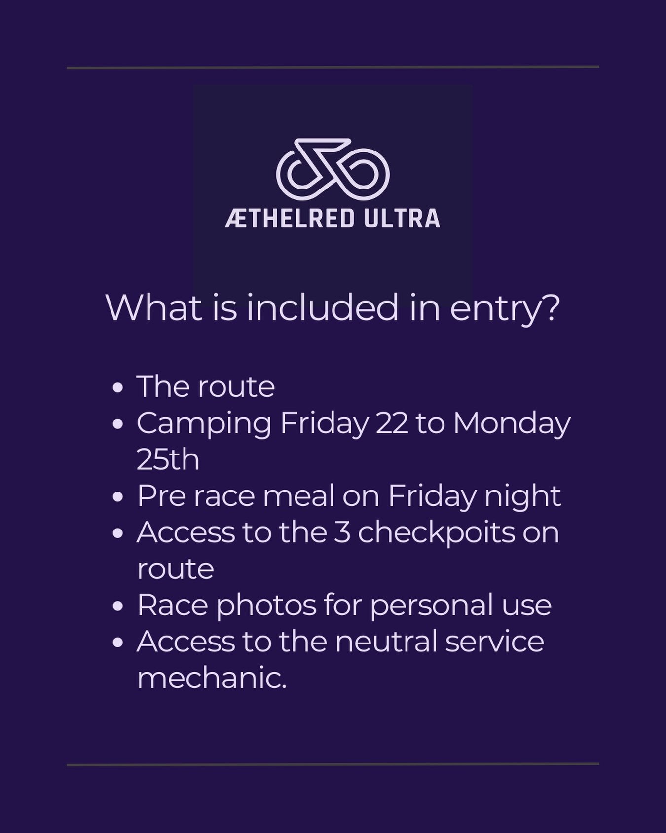 With 2 days to race entry things are hotting up. 

I&rsquo;ve tried to make entry as reasonable as possible. It&rsquo;s always hard finding the balance with how much to charge people when I still don&rsquo;t know numbers. I think that Aethelred provi