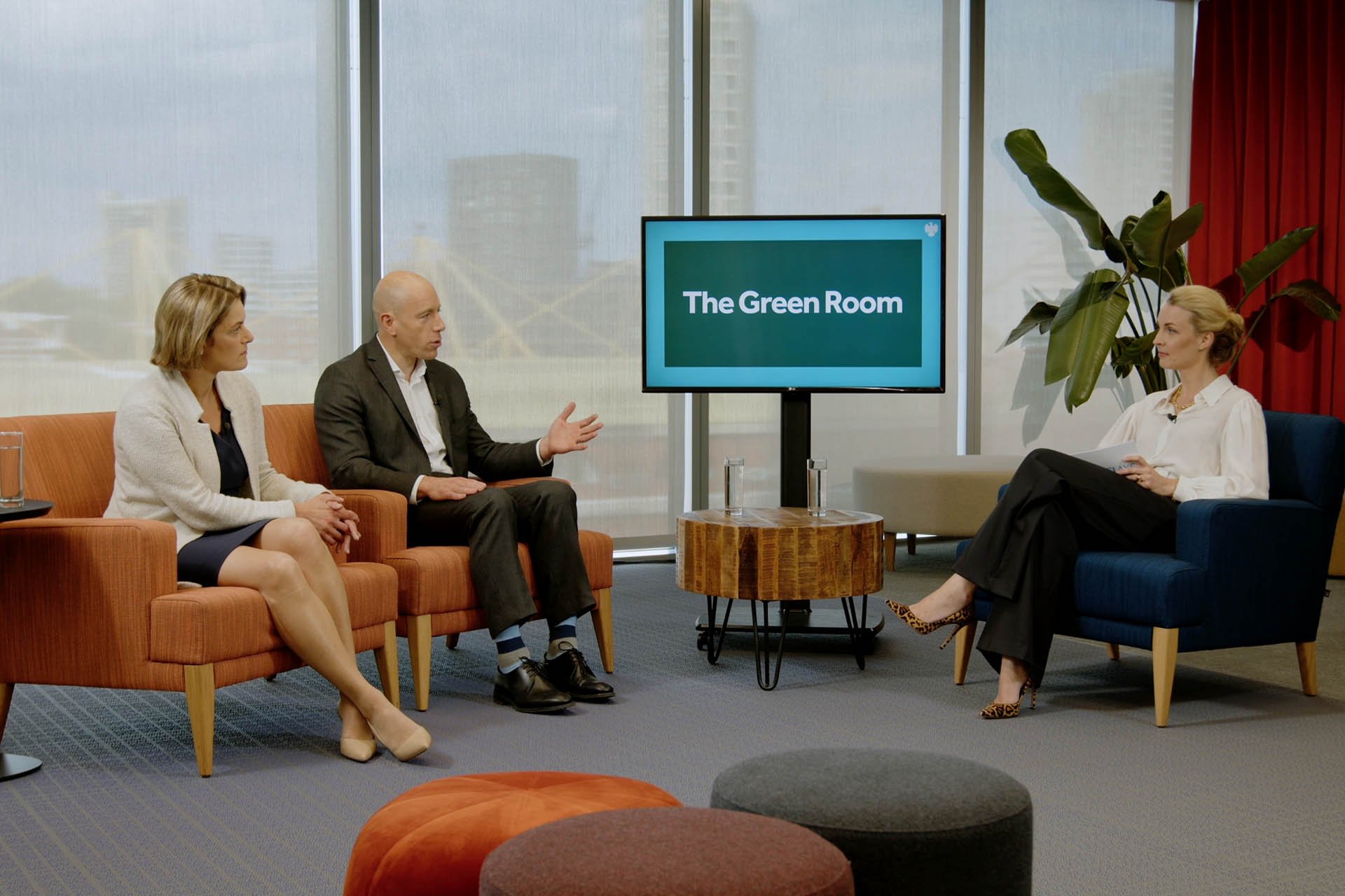 Live video content for the finance sector