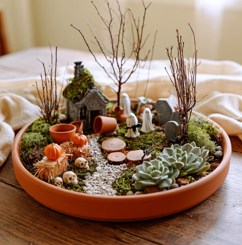 FOR ADULTS: Autumn & Halloween Fairy Garden Workshop | Friday, October 30 | 6:45PM - 8:15PM