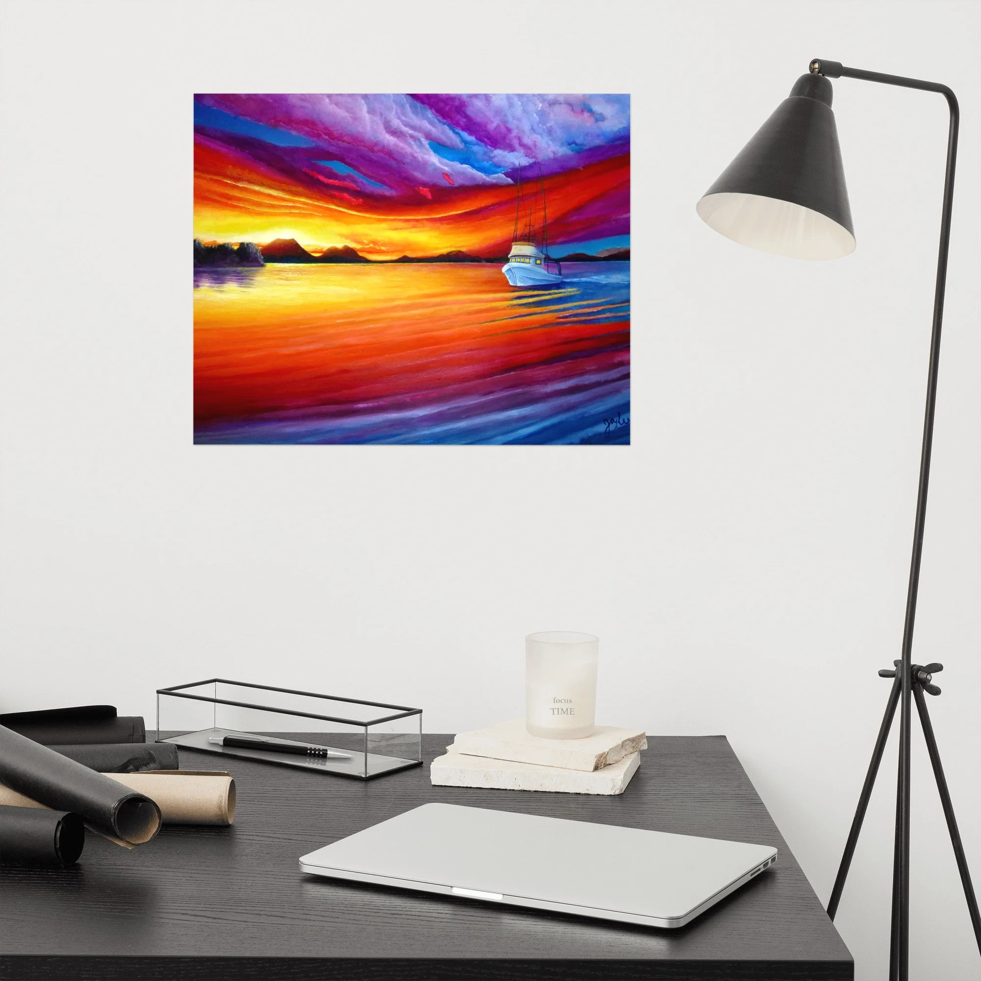 Photo paper poster — Joylee Art Alaskan Art, Dog Mushing, and Alaska ...