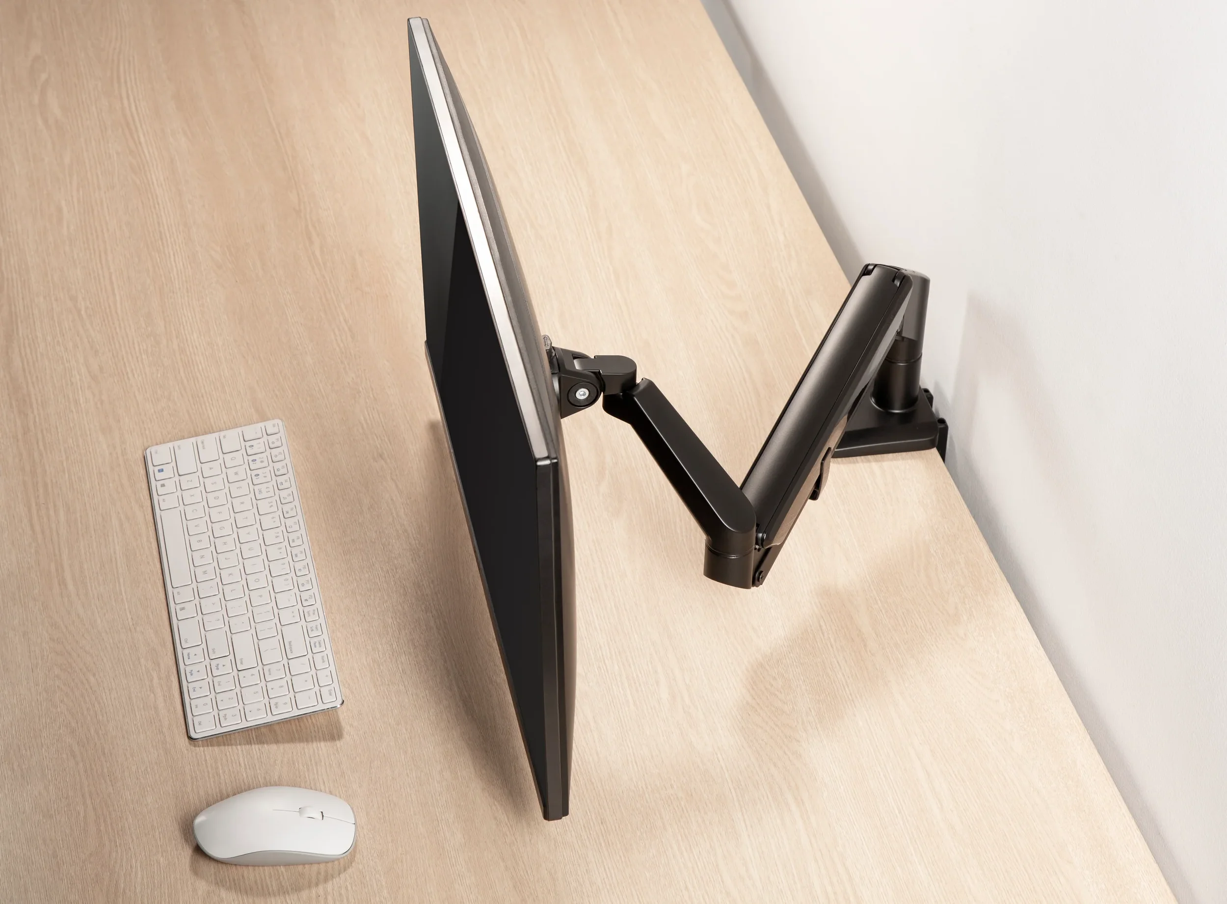 D-sign monitor arm black.webp