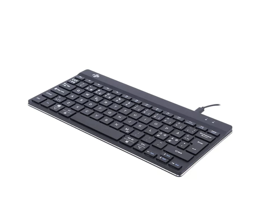 Slim keyboard black