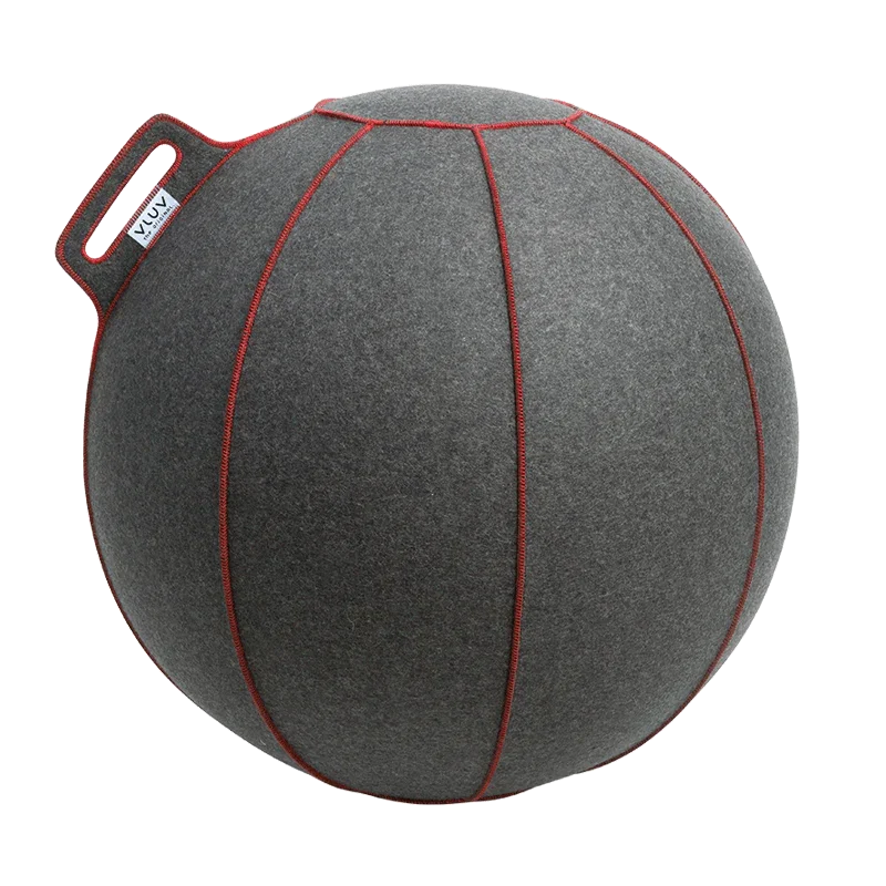 office ball mottled grey red.webp