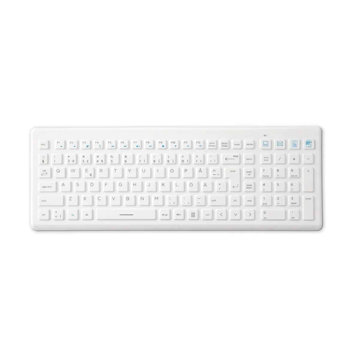 Clean keyboard wireless