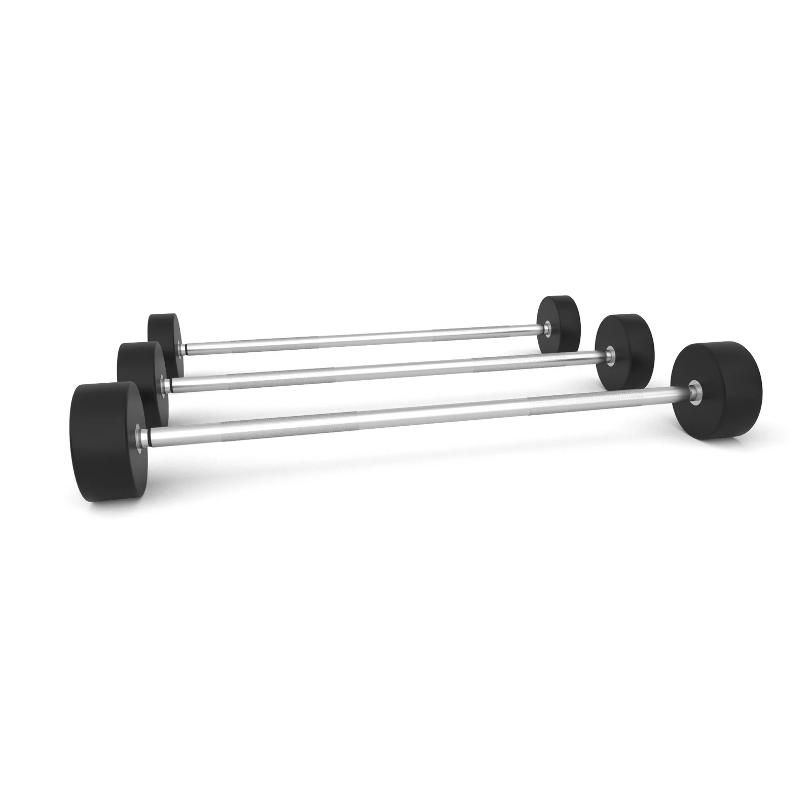 CPU Urethane Straight Fixed Barbells