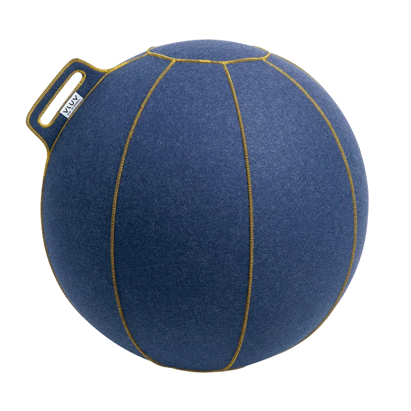office ball mottled denim gold.webp