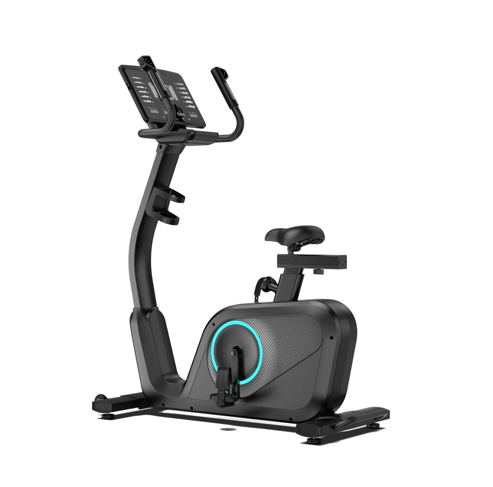 Upright Bike With LED Console