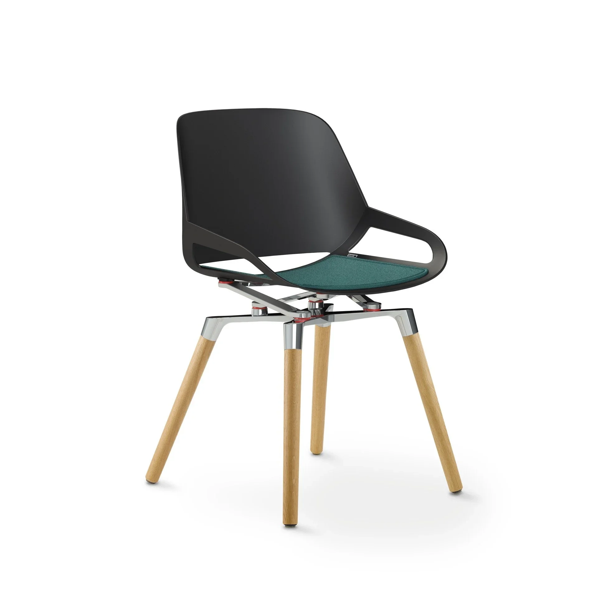 Numo wood black shell & chrome details