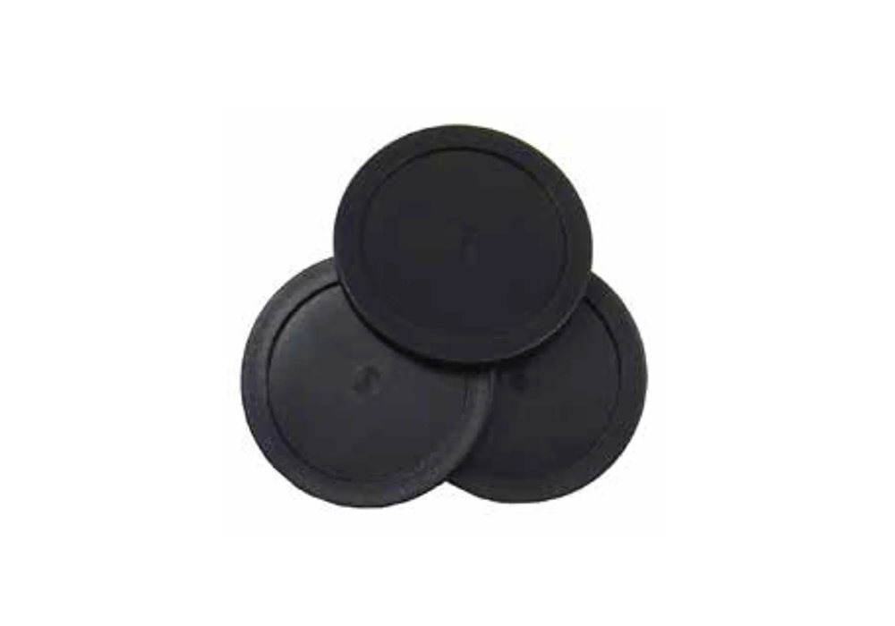 Pucks Airhockey Black 3 pcs