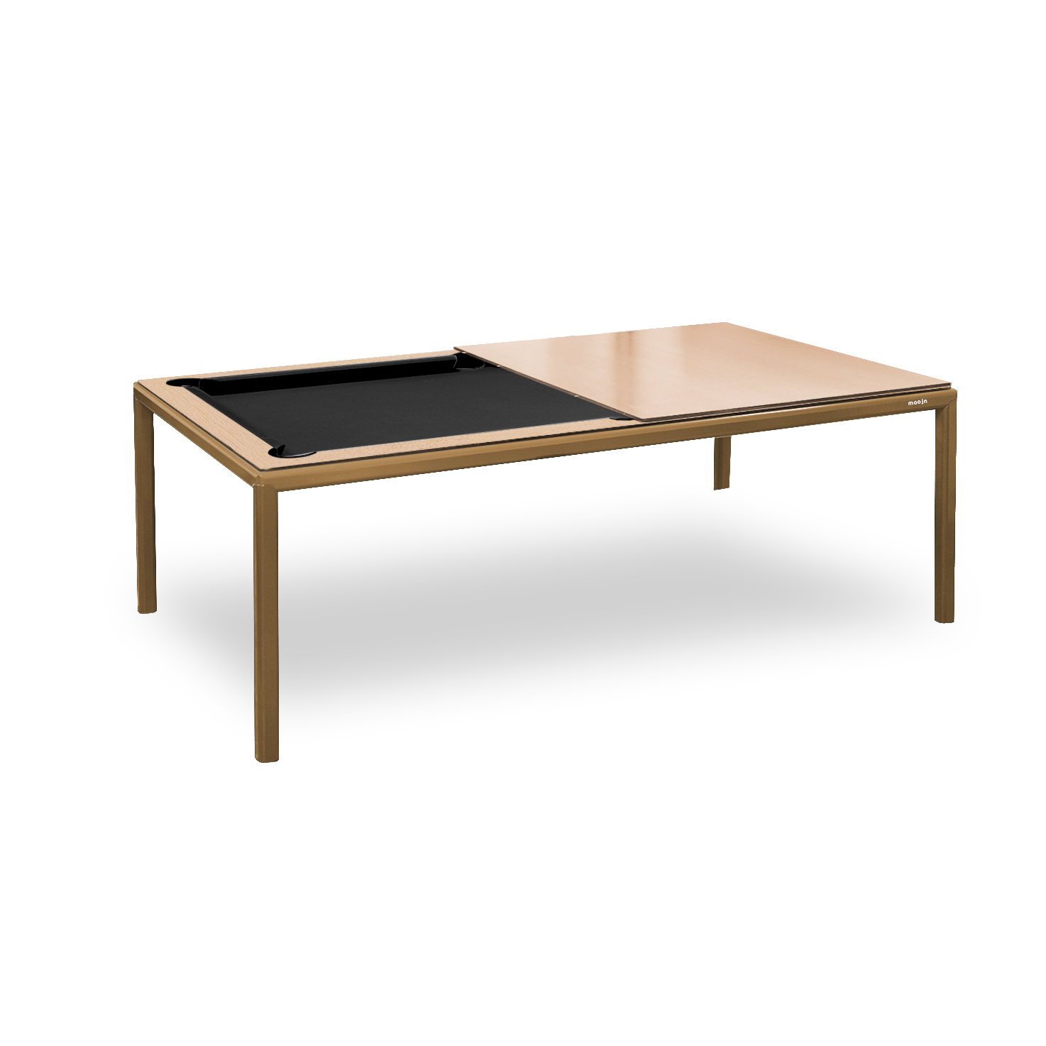 slim pool table brown black.png