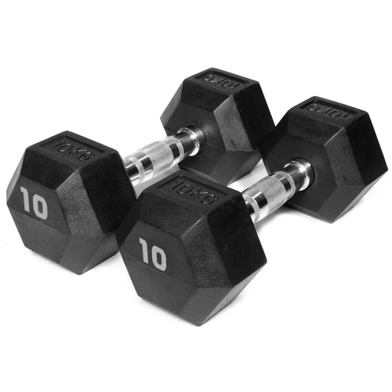 TPU Hexagon Dumbbells 1 - 50 kg