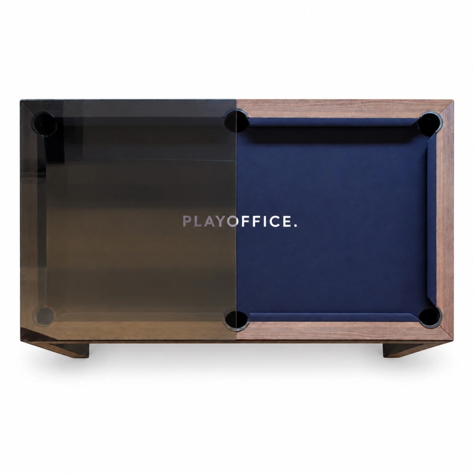 Pool table top glass