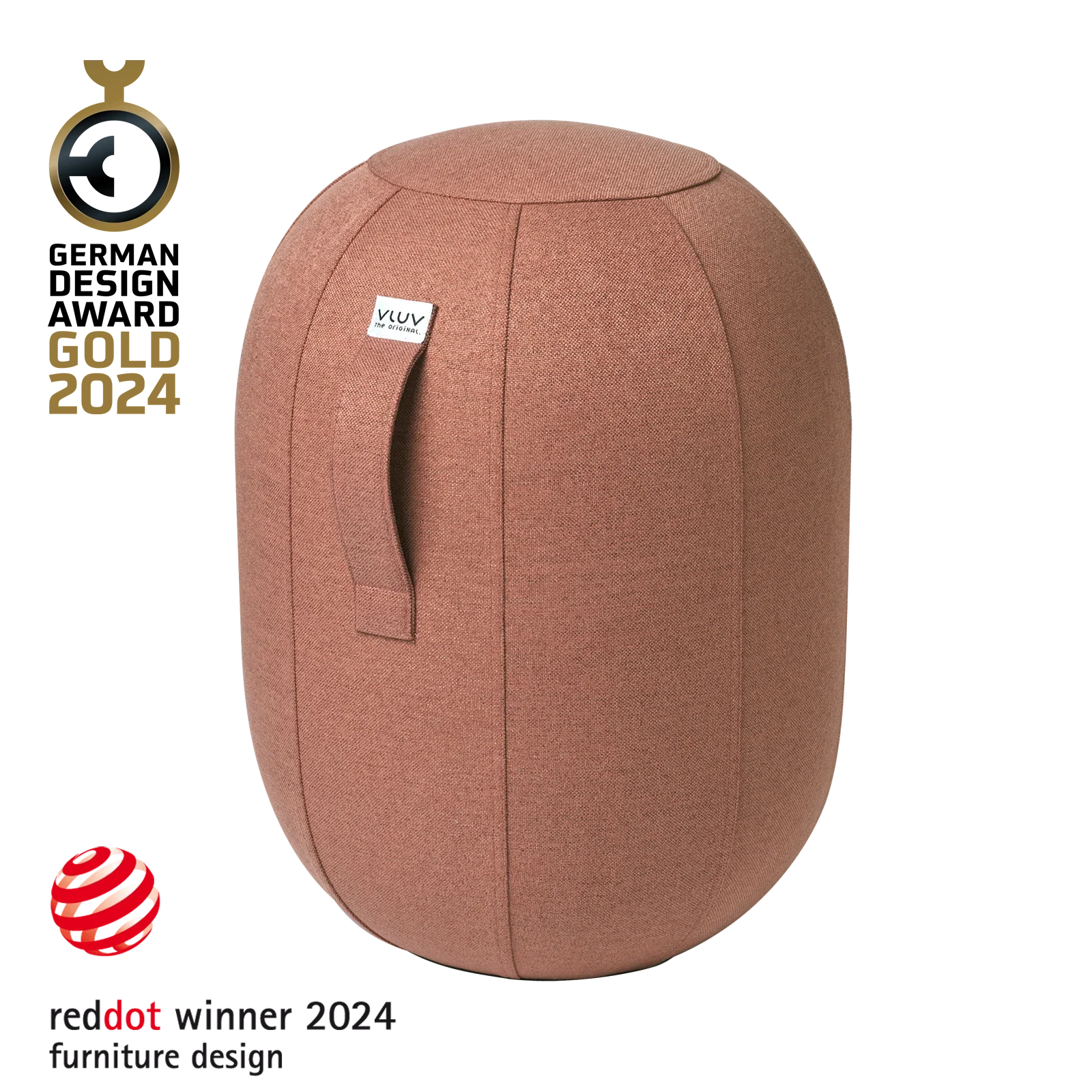 Seat capsule pastel fabric