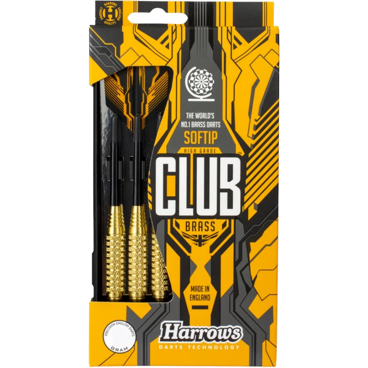 Harrows darts steel club brass