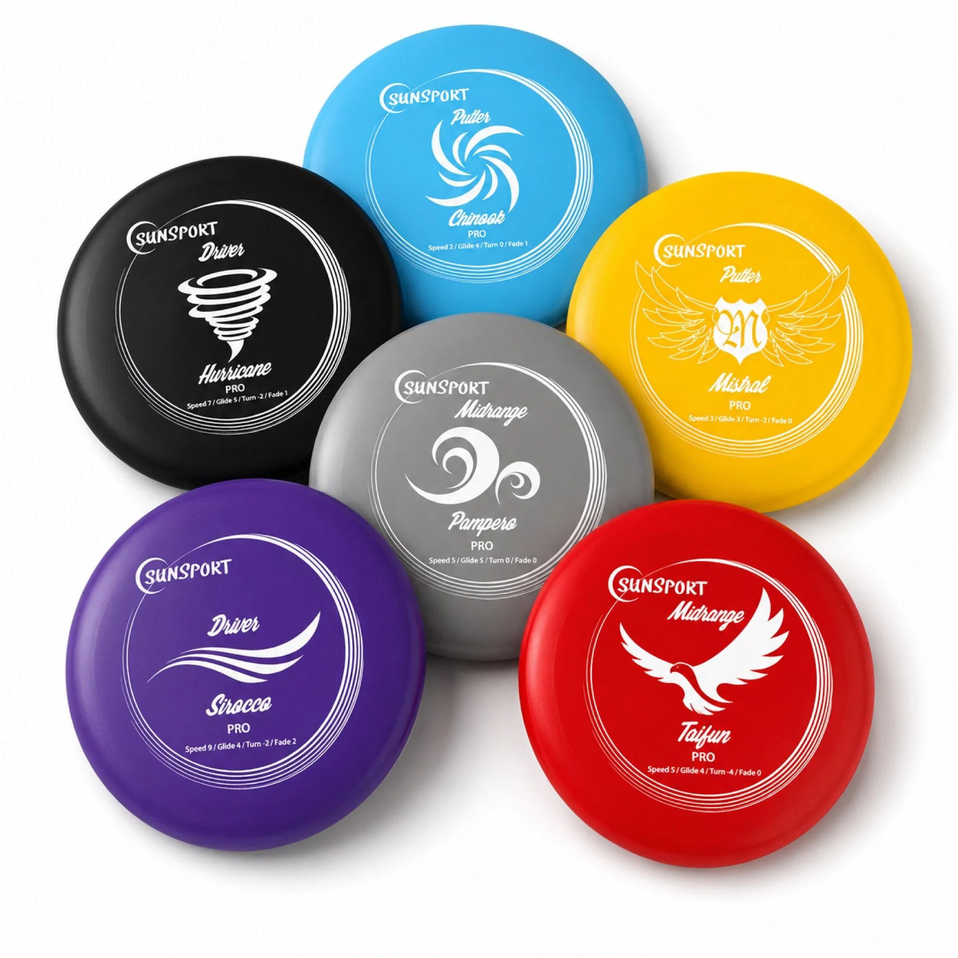 Discgolf Pro set 3-p