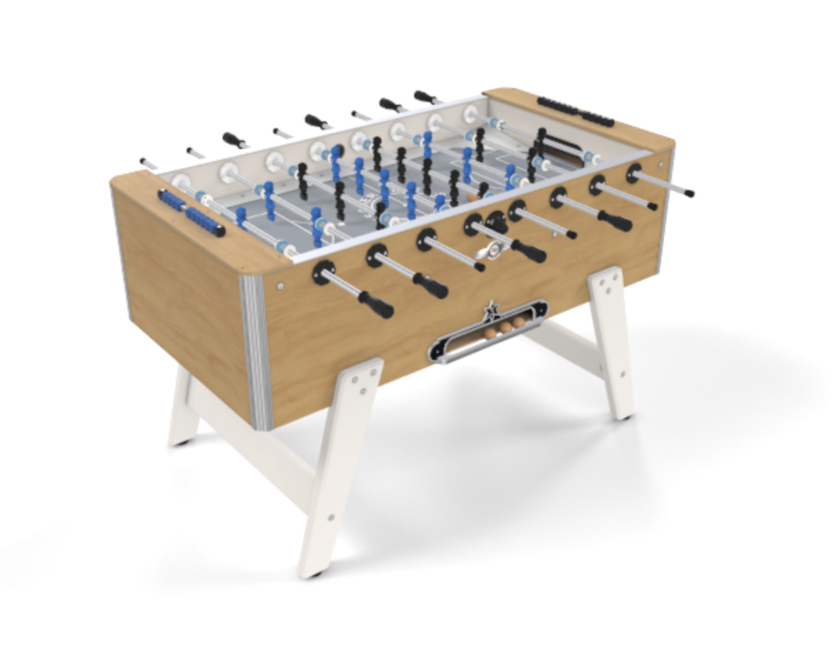 Luxline football table-lancaster oak.webp