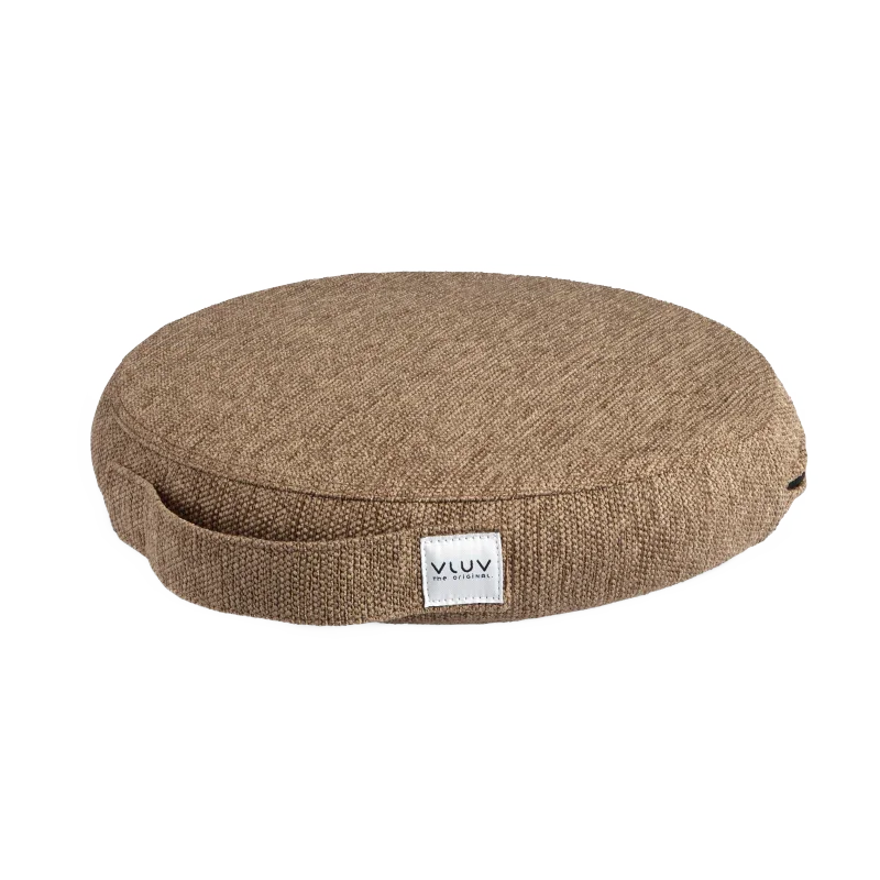 Seat cushion melange fabric