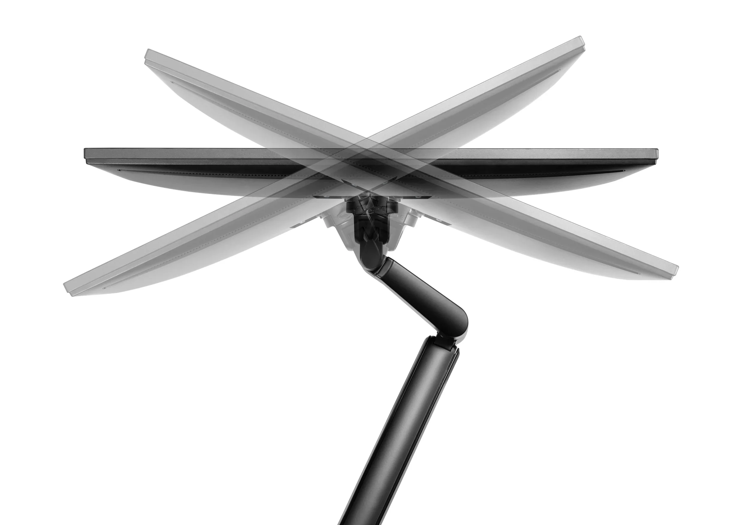 D-sign two monitor arm black.webp