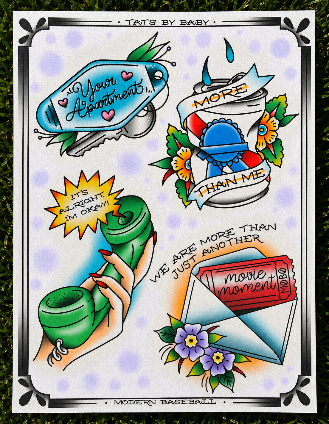 Modern Baseball Print