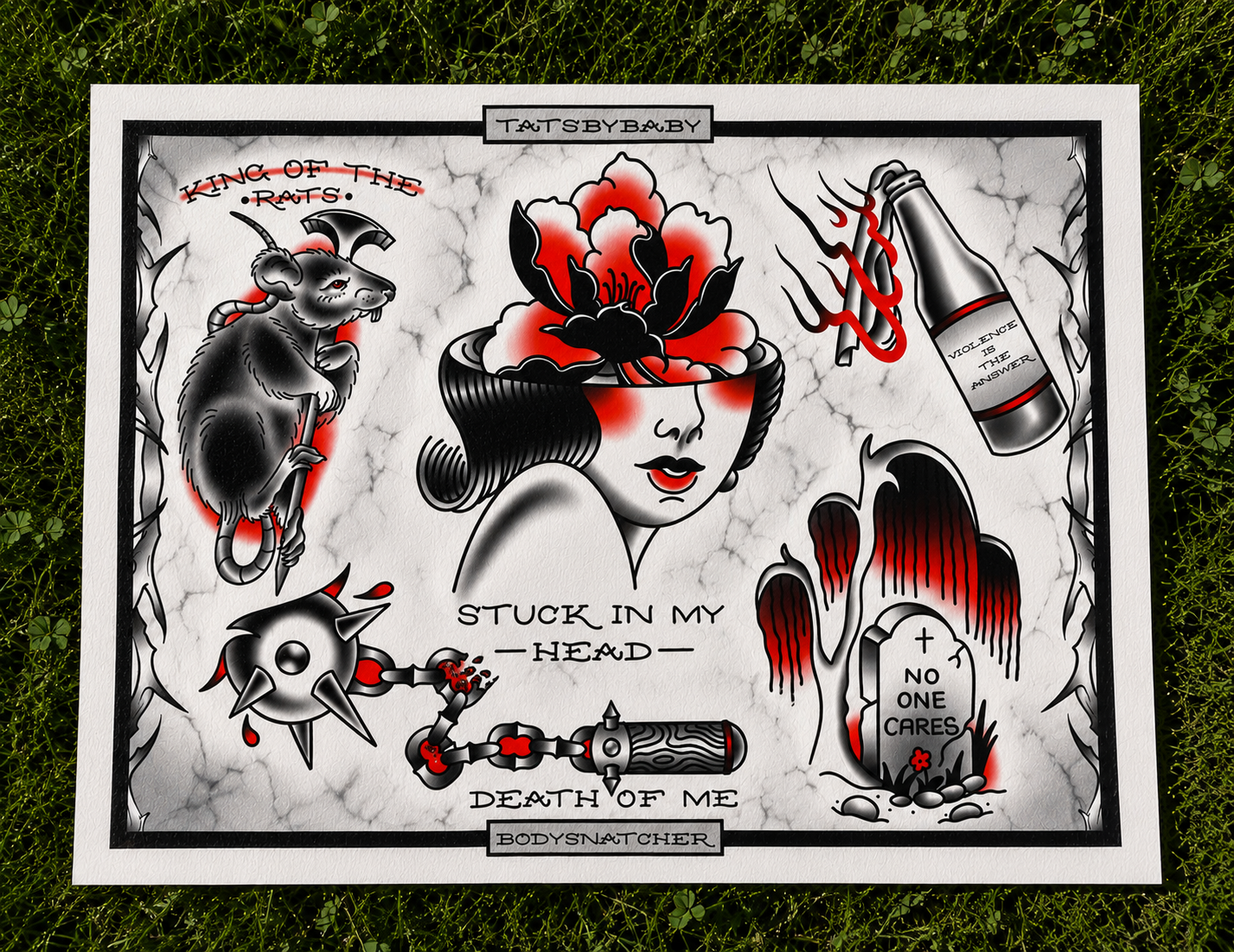 Bodysnatcher Flash Print