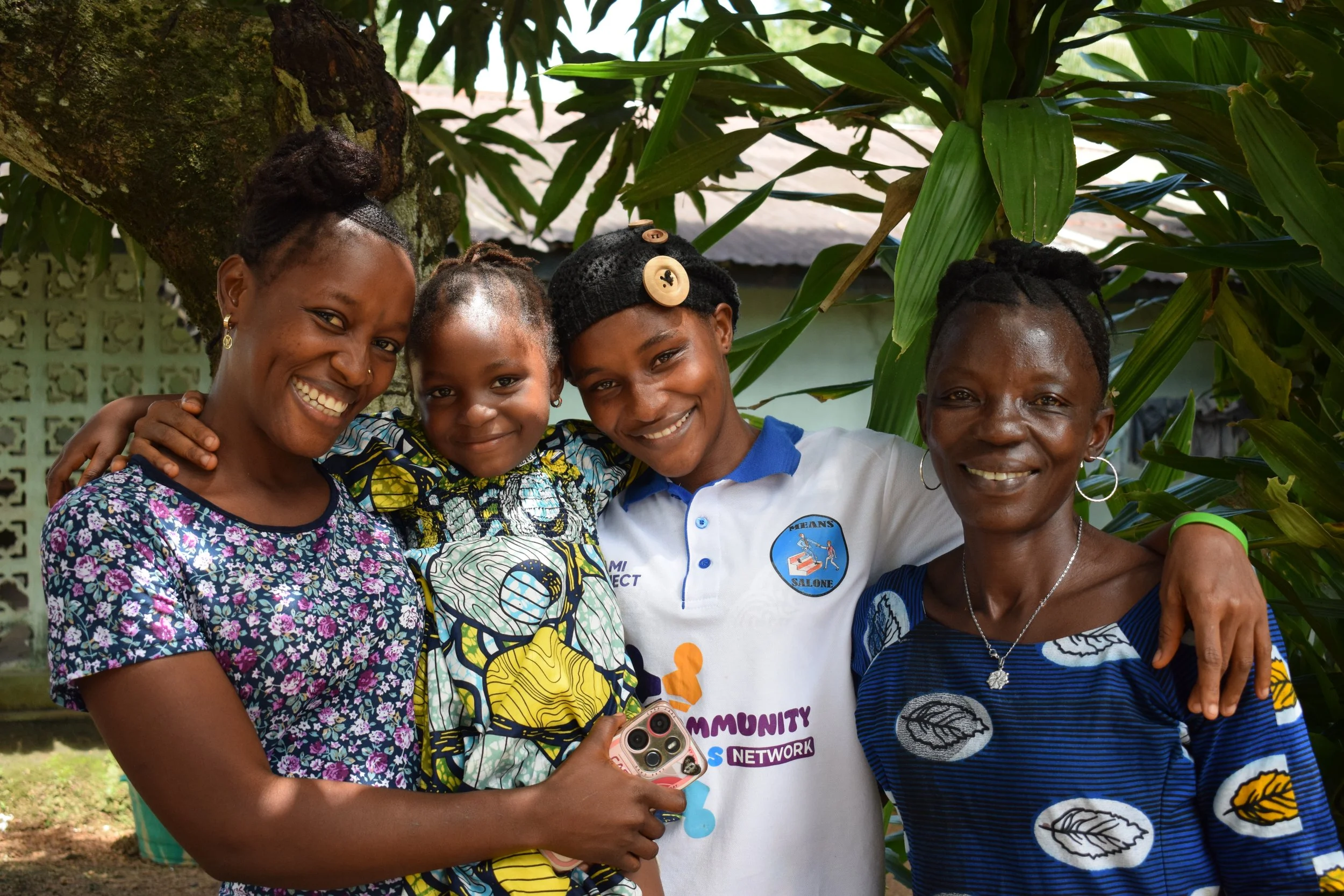 With daughter, Tiangay (network leader) and mentor Doris.JPG